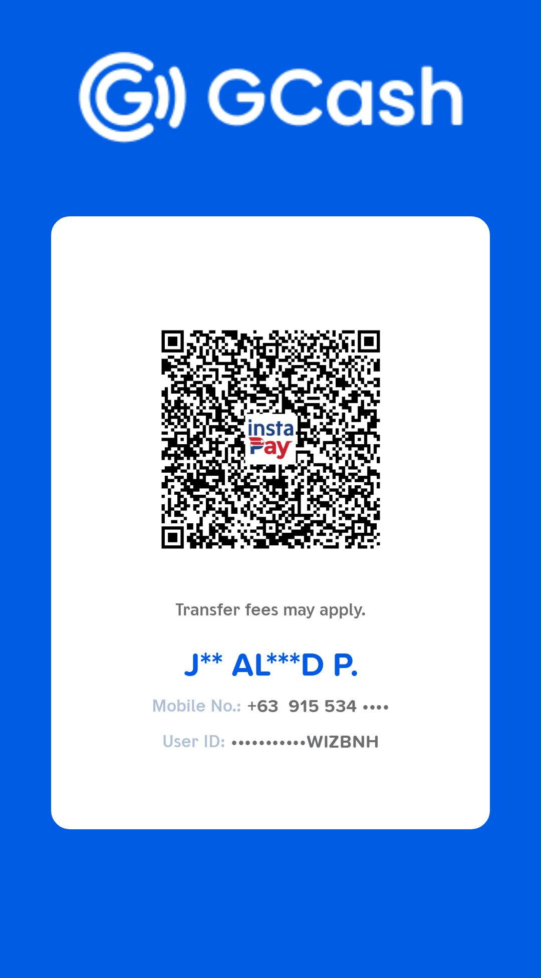 GCash QR code — scan with GCash app